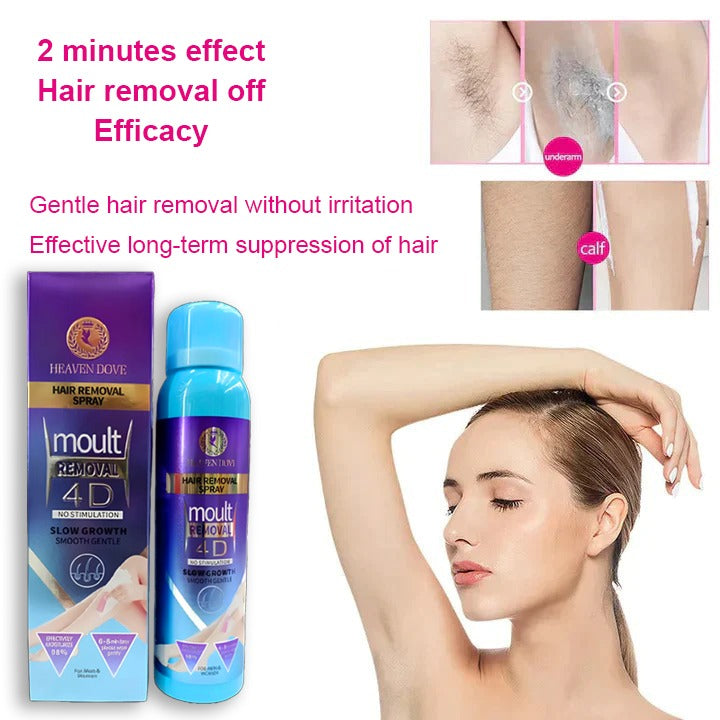 INSTANT HAIR REMOVAL SPRAY - FOR MALE & FEMALE